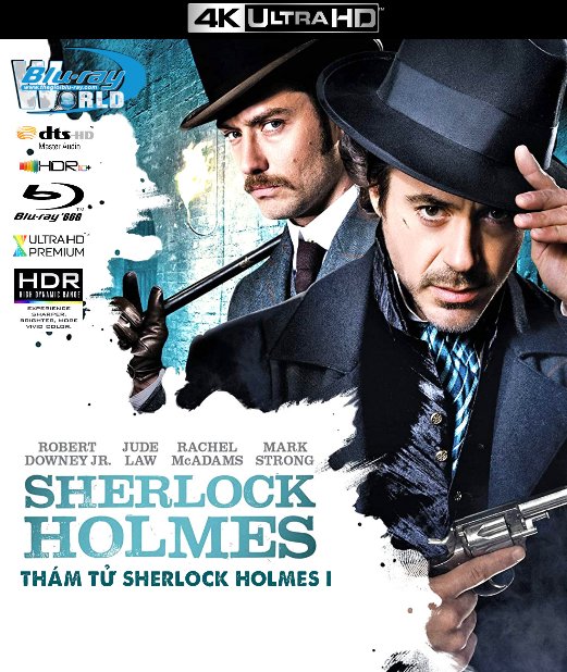 4KUHD-606. Sherlock Holmes - Thám Tử Sherlock Holmes I 4K-66G (DTS-HD MA 7.1 - HDR 10+)
